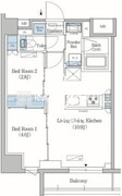 アーバネックス両国レジデンス 808 間取り図