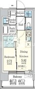 デュオフラッツ東品川　－ＯＴＯ－ 202 間取り図