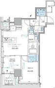 パークアクシス五反田スカイタワー 2306 間取り図