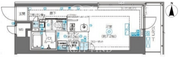 ズーム東新宿 703 間取り図