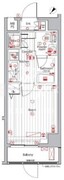 プレミアムキューブ広尾 303 間取り図