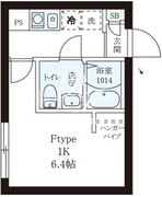レピュア小石川レジデンス2 204 間取り図