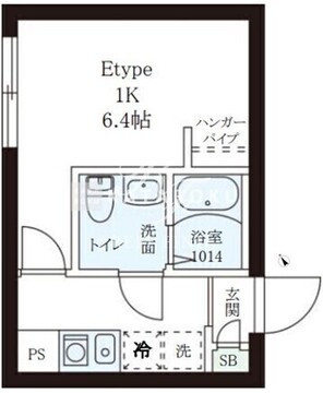 レピュア小石川レジデンス2 403 間取り図