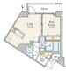 エスレジデンス曳舟ブレンザ 301 間取り図