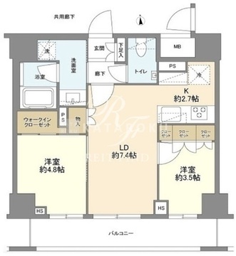 オープンレジデンシア御徒町 1002 間取り図