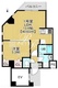 ソラトワーヌ 201 間取り図
