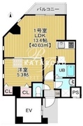 ソラトワーヌ 401 間取り図