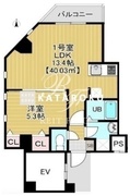 ソラトワーヌ 601 間取り図