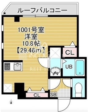 ソラトワーヌ 1001 間取り図