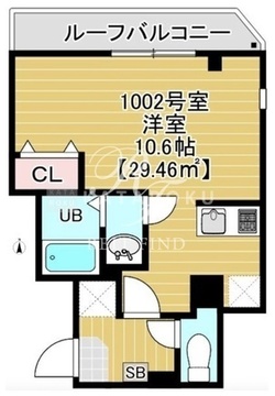 ソラトワーヌ 1002 間取り図