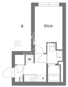 シティウォーク荏原中延 405 間取り図