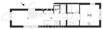 三ノ輪レーベルブルーム 402 間取り図