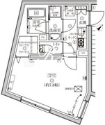 ベルシードステアー武蔵小山 403 間取り図