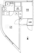シティウォーク王子デュー 501 間取り図