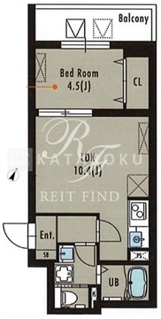 ルオーレ大塚 101 間取り図