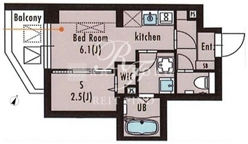 ルオーレ大塚 203 間取り図