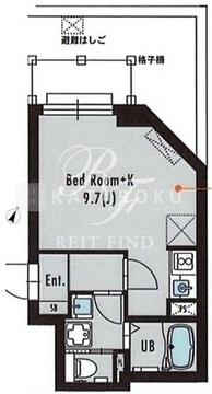ルオーレ大塚 501 間取り図