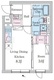 デュオメゾン池袋オヴェスト 101 間取り図