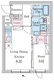 デュオメゾン池袋オヴェスト 301 間取り図