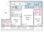 デュオメゾン池袋オヴェスト 401 間取り図