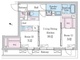 デュオメゾン池袋オヴェスト 401 間取り図