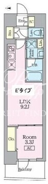 ガーデンザヴィス門前仲町 305 間取り図