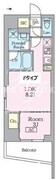 ガーデンザヴィス門前仲町 306 間取り図