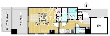 アクシス東浅草 1002 間取り図