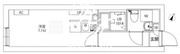 アクシアエムーシティ武蔵小山 308 間取り図