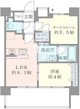 ＣＡＳＡ　ＥＳＴ　ＣＯＲＴＡ 704 間取り図
