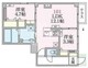 アローマ王子本町 101 間取り図