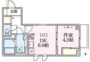 アローマ王子本町 103 間取り図