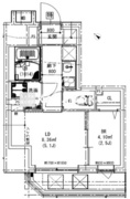 ジェノヴィア浅草8 1101 間取り図