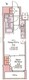 HAYANO Residence 大塚 1502 間取り図