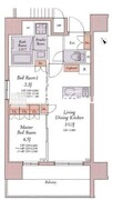 HAYANO Residence 大塚 1503 間取り図