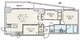 クレストコート北千住レジデンス 205 間取り図