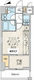 クレストコート北千住レジデンス 902 間取り図