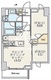 クレストコート北千住レジデンス 1004 間取り図