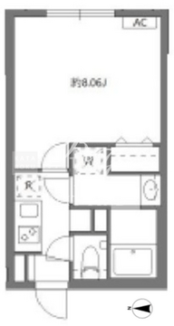 セレヌコート池袋本町 102 間取り図