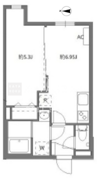 セレヌコート池袋本町 303 間取り図