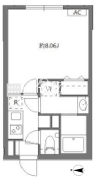 セレヌコート池袋本町 402 間取り図