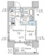 パークアクシス赤塚 801 間取り図