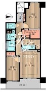 エコロジー浅草橋レジデンス 202 間取り図