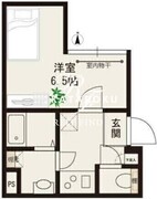 スカイラックス馬込 403 間取り図