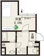 スカイラックス馬込 502 間取り図