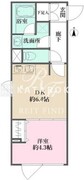 アトリオフラッツ自由が丘 404 間取り図