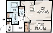 カーサリュクス大島 102 間取り図