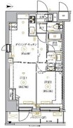 リルシア墨田八広 302 間取り図