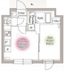 エルファーロ西新宿五丁目3 002 間取り図