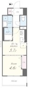 ルーツ両国東京 903 間取り図